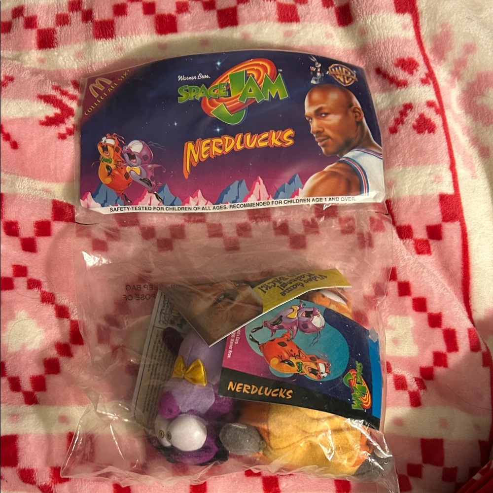 Space Jam Nerdlucks Plush Toy Set